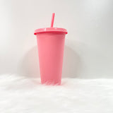 24OZ DUSTY ROSE COLD CUP TUMBLER