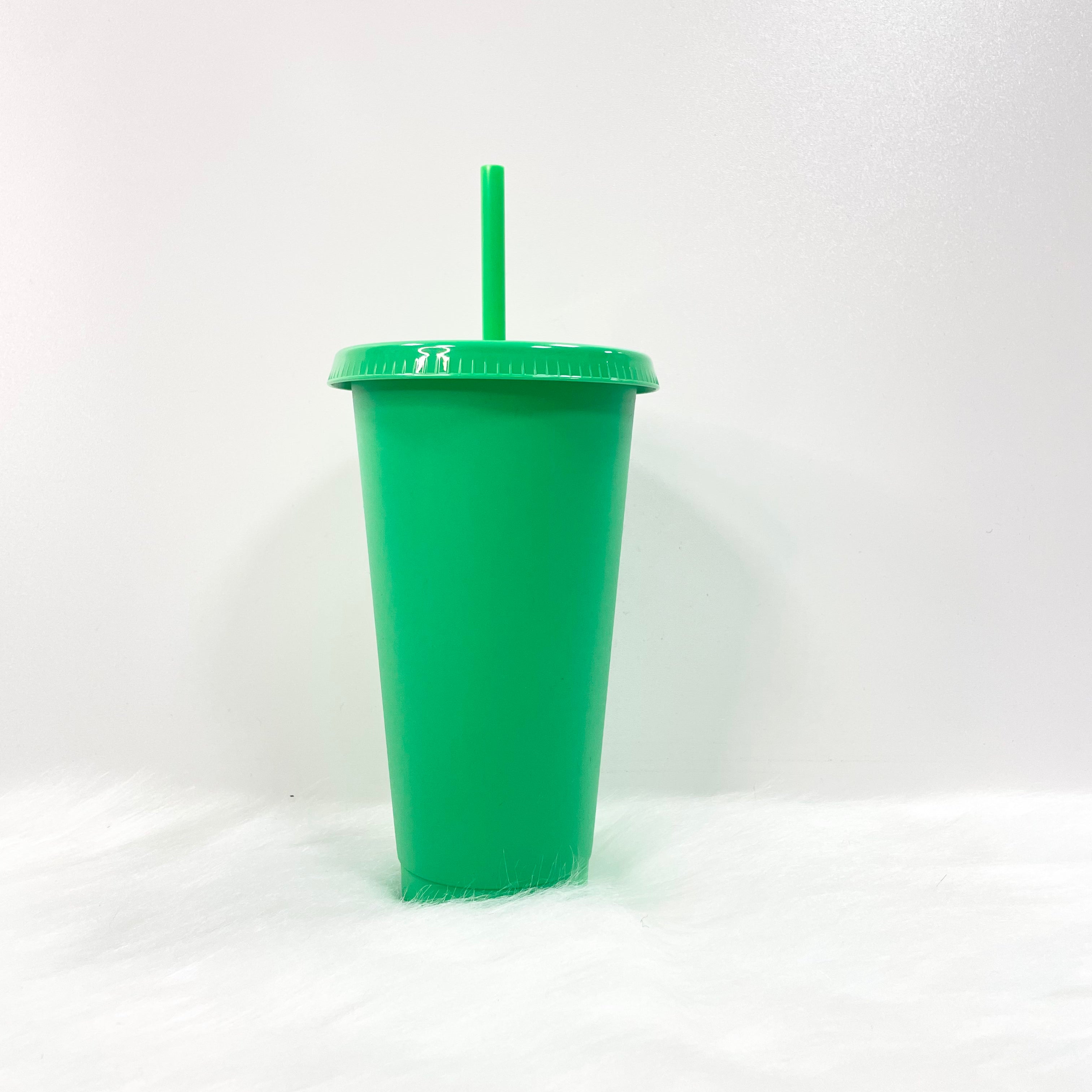 24OZ MUTED GREEN COLD CUP TUMBLER