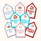 UV-DTF DECAL - JELLIES TAG - ELF/SANTA DELIVERY
