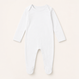 ROMPER SLEEPSUIT - WHITE
