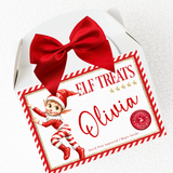 SOLVENT DECAL - TREAT BOX - ELF TREATS