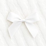 ITALIAN BOWS - PACK OF 12 - 5CM - WHITE