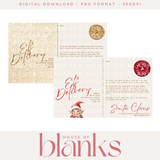 DIGITAL DOWNLOAD: ELF POST CARDS