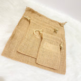 NATURAL JUTE STUFF BAG (VARIOUS SIZES)